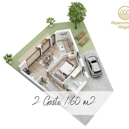 Apartament Hochwertige Alpenchalets Allgaeu Immenstadt im Allgäu